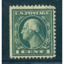 Used 405 1c George Washington Almost Very Fine BPS A08724
