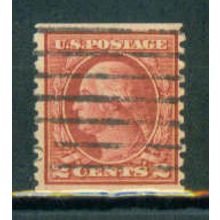Used 492 2c George Washington Barely Clears A09805