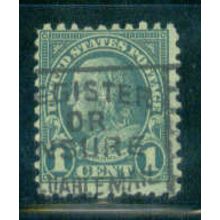 Used 581 1c Benjamin Franklin Average A16263