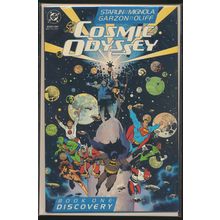Cosmic Odyssey Book One: Discovery, 1988 DC Perfect Bound Comic Book, High Grade