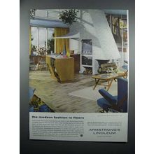1954 Armstrong's Royelle Linoleum, Style No. 1516 Ad