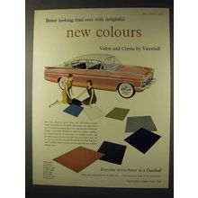 1958 Vauxhall Cresta Car Ad - Better New Colours