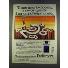 1977 Parliament Cigarettes Ad
