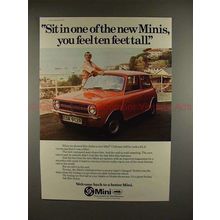1977 Mini Clubman 1100 Car Ad w/ Eric Sykes - Feel Tall