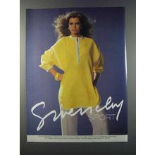 1981 Givenchy Sport Signature Collection Ad