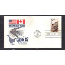 FDC Artmaster 2286 22c Barn Swallow (Cachet-U/A) CV40070