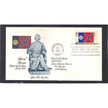 FDC Fleetwood 1636 13c Georgia (Cachet-U/A) CV40993