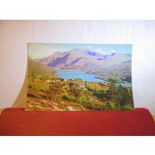 SNOWDON MASSIF FROM FACHWEN unused postcard =