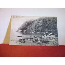 ARREDORES DE SANTOS, BRAZIL used antique postcard c.1911 =
