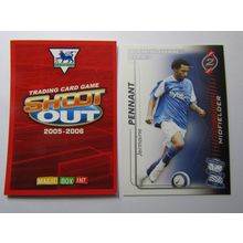 Jermaine Pennant - Birmingham Shoot Out 2005 2006 Magic Box Football Card (EF1)