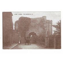 The Barbican, Lewes Castle, Sussex, Postcard.