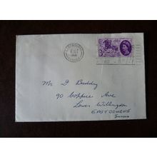1960 GB General Letter Office First Day Cover Eastbourne single stamp Postboy