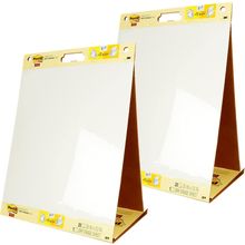 Post-It Super Sticky Portable Tabletop Easel Pad W/Dry Erase Panel, Great for Vi