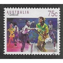 AUS 1989 75c 'SPORTS - NETBALL' FINE USED (EBID67-313)