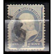 Used 212 1c Benjamin Franklin Fine RA0489