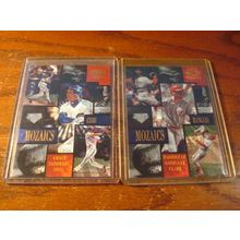 1996 Pinnacle Mosaics, 2-Cards, RODRIGUEZ/SOSA, #'s 2, 6