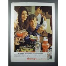 1970 Smirnoff Vodka Ad - A Time for Coming Together