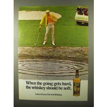 1971 Calvert Extra Whiskey Ad - Going Gets Hard