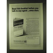 1979 The Bankers Life Ad - Before You Talk To Agent