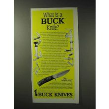 1992 Buck Knives Ad