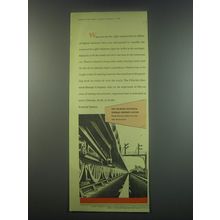 1949 Chloride Electrical Storage Company Exide Batteries Ad - Night Express