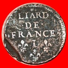 LOUIS XIV (1643-1715): FRANCE★LIARD 1657I LIMOGES 1655-1658★LOW START★NO RESERVE