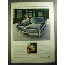 1970 Chrysler Imperial Ad - How Imperial became America's roomiest luxury car.