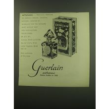 1949 Guerlain Mitsouko Perfume Advertisement