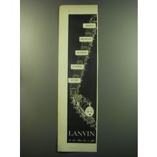1949 Lanvin Perfume Ad - Arpege Pretexte Rumeur Scandal My sin
