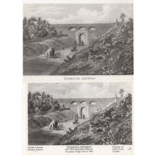 Highgate Archway 2x London Postcard s