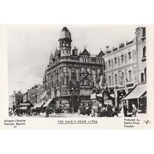 The Nags Head 1906 Islington Pub Boots Shoe Polish London Postcard