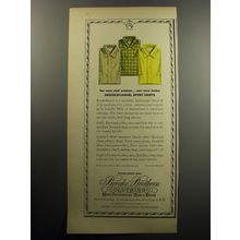 1957 Brooks Brothers Clothing Advertisement - For men and women