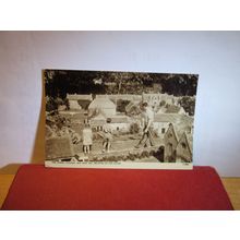 MODEL VILLAGE, BOURTON-ON-THE-WATER, Gloucestershire vintage postcard V7899 =