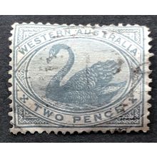 AUSTRALIAN STATES..-western australia SG 096a USED 2d