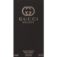 Gucci Guilty by Gucci for Men Eau De Toilette Spray, 3 Fl Oz (Pack of 1)