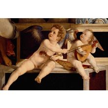 Polyptych Tempera on Board, Lorenzo Lotto Poster Canvas Movie Film Print A0 A1 A