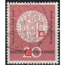 GERMANY BUND [1957] MiNr 0255 ( O/used ) Plattenfehler VI