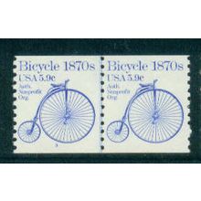 1901 5.9c Bicycle Fine MNH Dry Gum CNP Left 3 W0115