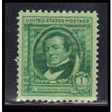 859 1c Washington Irving Fine Plus MNH KA3999