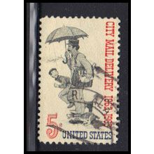 Used 1238 5c City Mail Fine KA7525