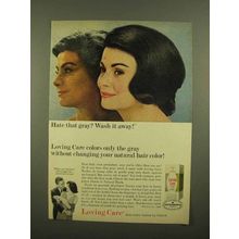 1965 Clairol Loving Care Hair Color Lotion Ad