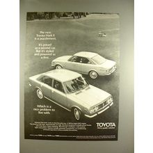 1970 Toyota Mark II Car Ad - Is A Puzzlement!