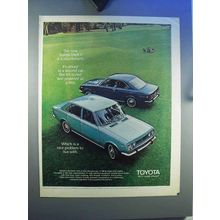 1970 Toyota Mark II Car Ad - Is A Puzzlement