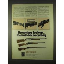 1974 Browning Rifle Ad, Grade IV BAR, BLR, 78 Octagonal
