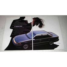 1991 Mercury Sable Ad - We Dressed in Silence
