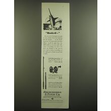 1938 Abercrombie & Fitch Advertisement - Big Game Lines, Squidder Reel