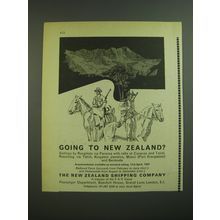 1968 New Zealand Shipping Company Advertisement
