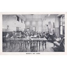Bath Somerset Hospital Womans Day Ward Antique Postcard