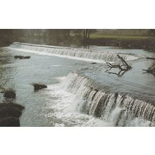 Claverton Warleigh Weir Bath Postcard