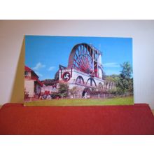 LAXEY WHEEL, ISLE OF MAN unused vintage postcard. Colourmaster =